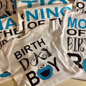 Download Birthday Boy Svg Cookie Monster Digital Download Diy Sign Etsy