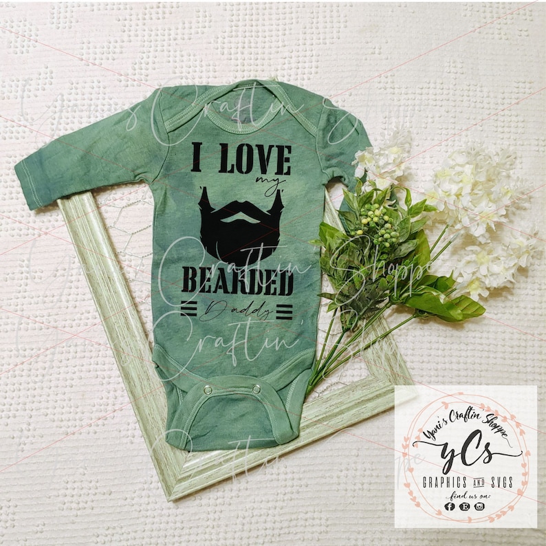 Download I love my bearded daddy Svg Daddy SVG Father's day Svg | Etsy