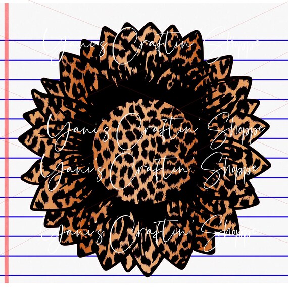 Free Free 168 Sunflower Leopard Svg SVG PNG EPS DXF File