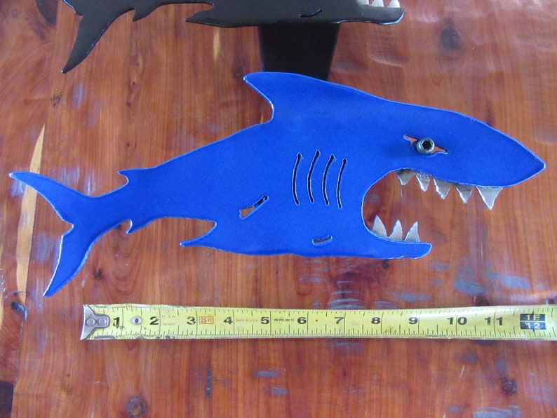 Shark Hitch CoverScrap ArtFish Hitch CoverMetal Etsy