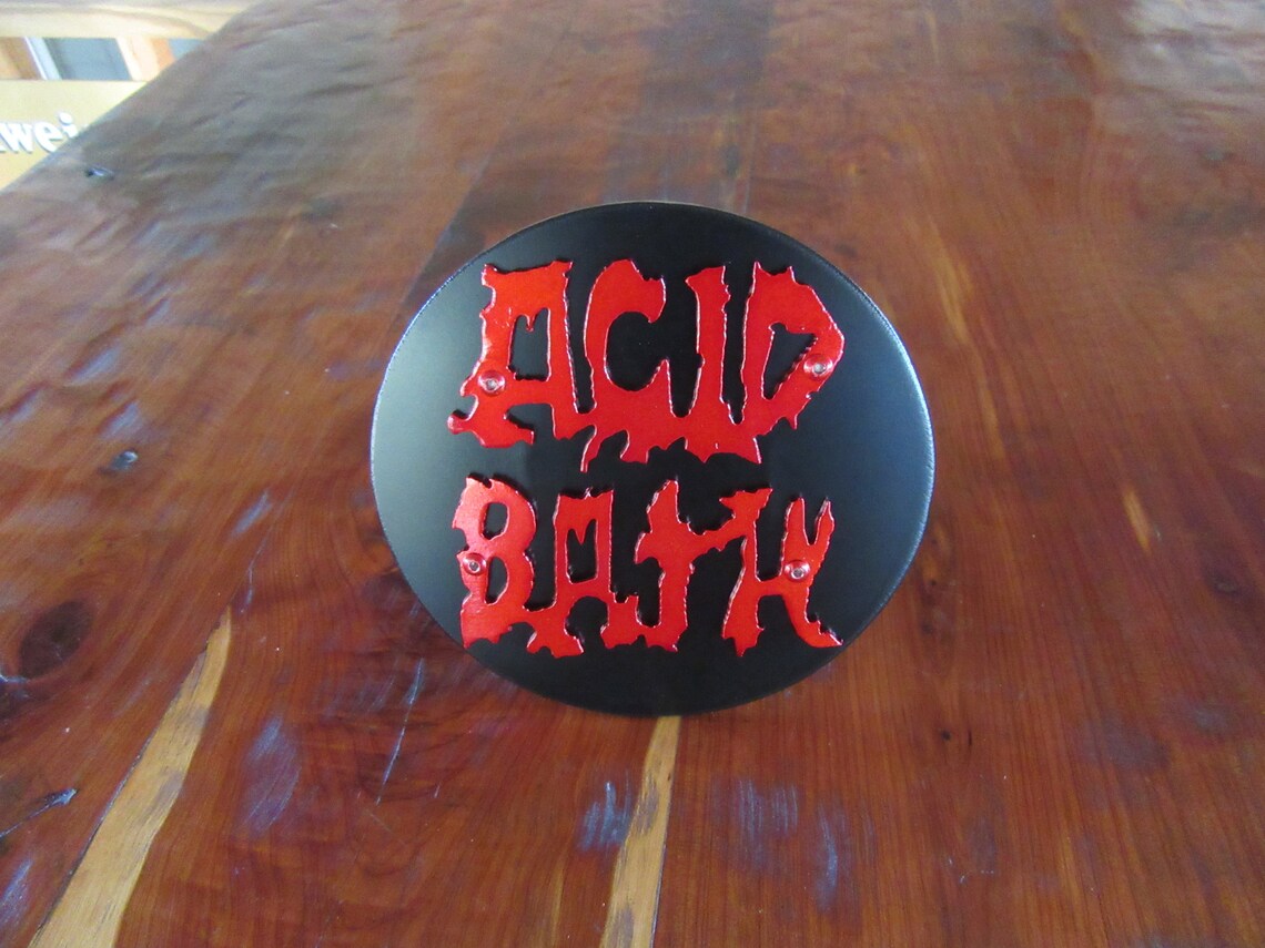 Heavy Metal Hitch Coverswelded Arttrailer Hitch Covers Etsy