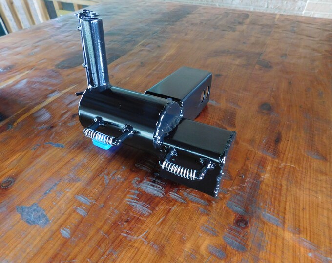 Barbque Pit Hitch Coverbbq Smoker Truck Hitchwelded Artcharcoal