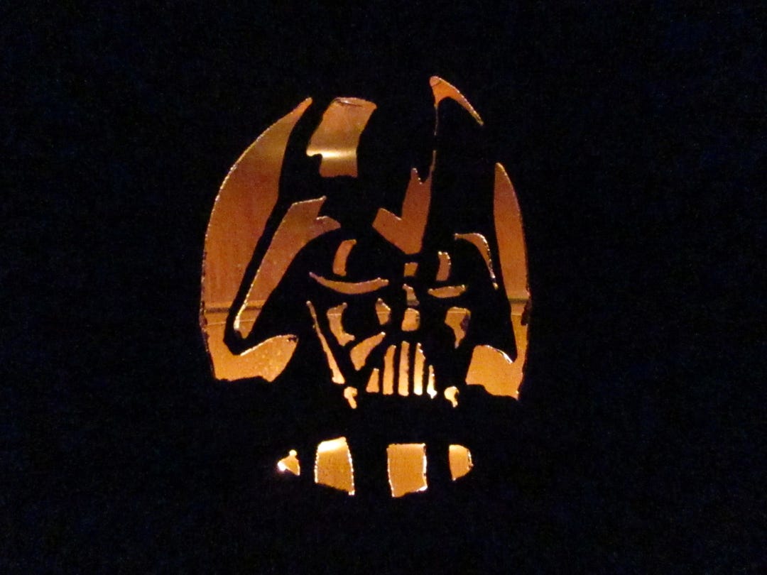 Horror Jack O Lanterns-darth Vader-freon Tanks-stephen King It Movie ...