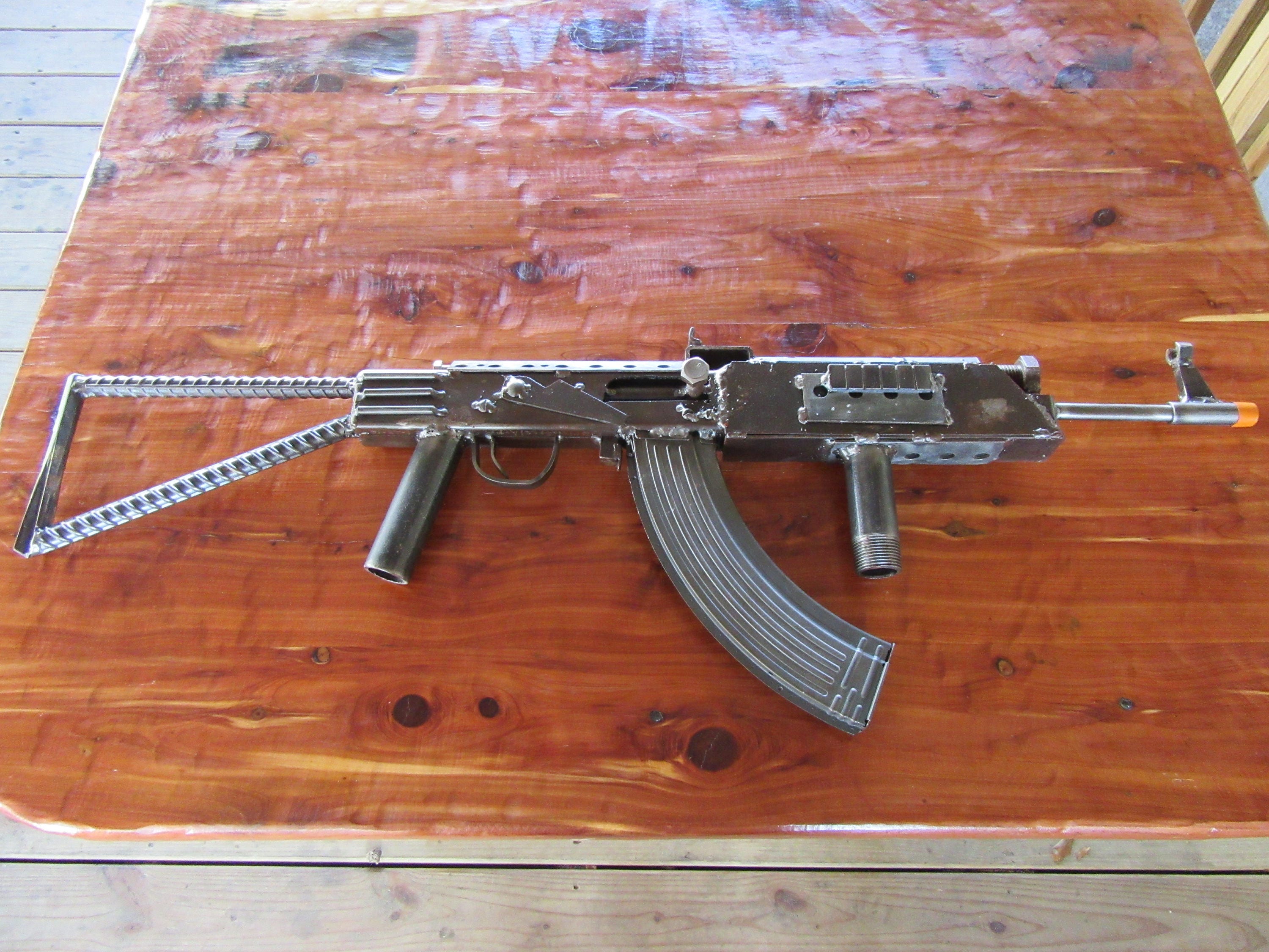 AK47 NON FIRING Metal Art ReplicaMetal GunRifleWelded Etsy