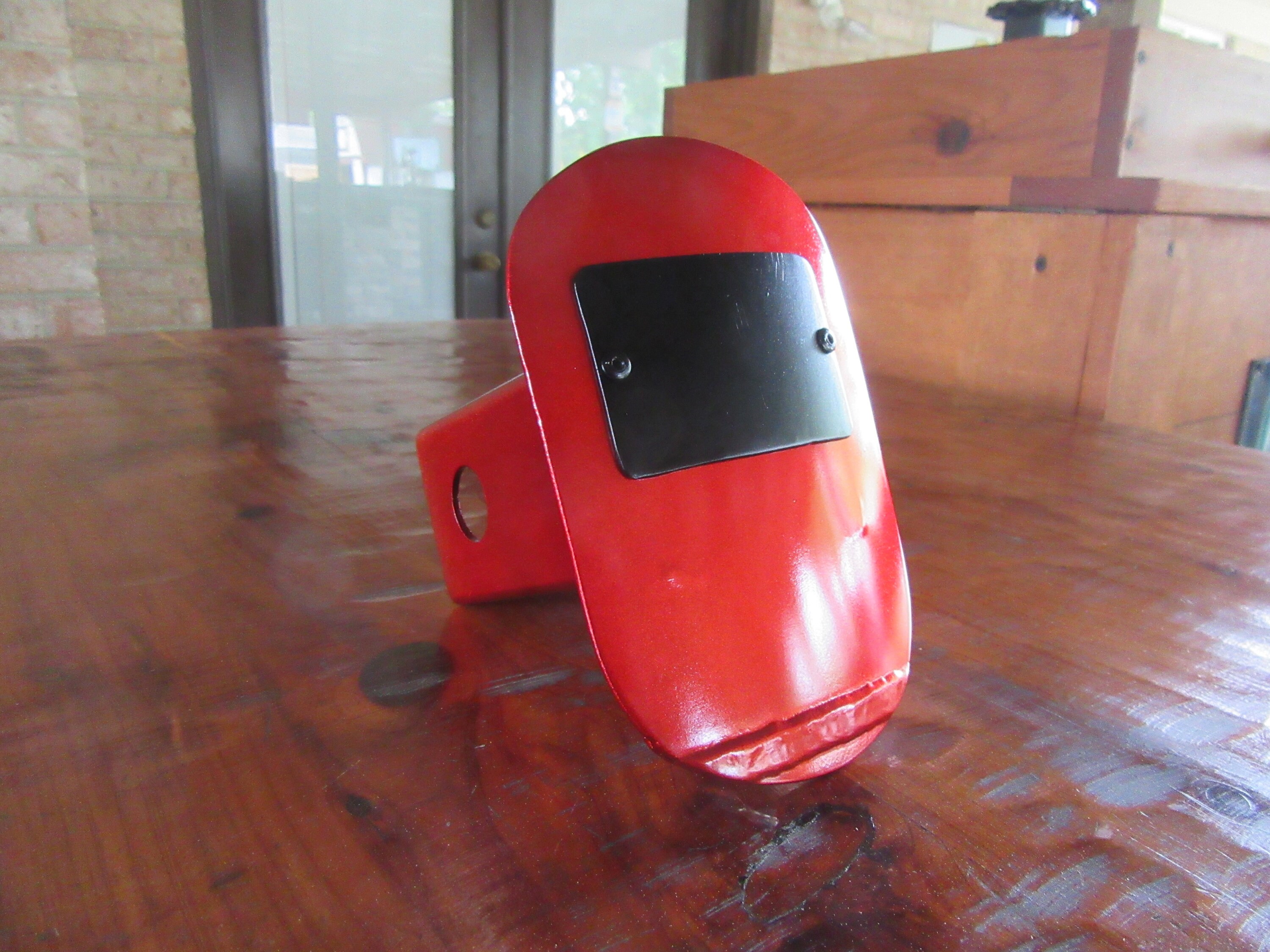 Welding Hood Hitch Coverred Welder Helmettruck Hitchwelded Etsy