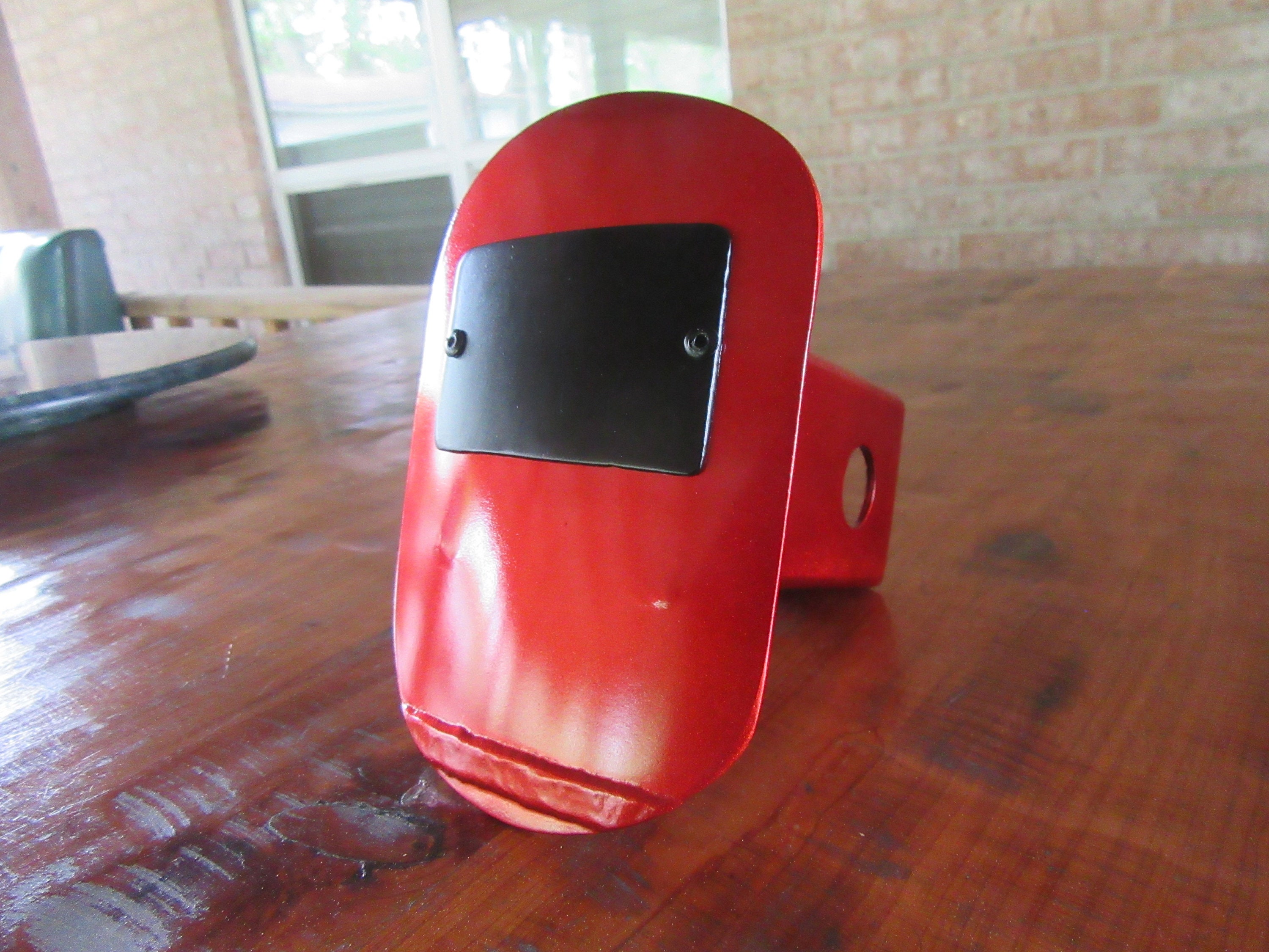 Welding Hood Hitch Coverred Welder Helmettruck Hitchwelded Etsy