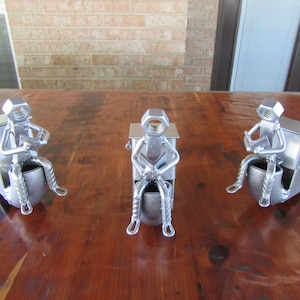 The COOLEST Hitch Cover On The Planet-&quot;Deep Thoughts&quot;Truck Hitch Cover-Man On Toilet Metal Art-Welded Art-Scrap Metal-Handmade Real Sh*t
