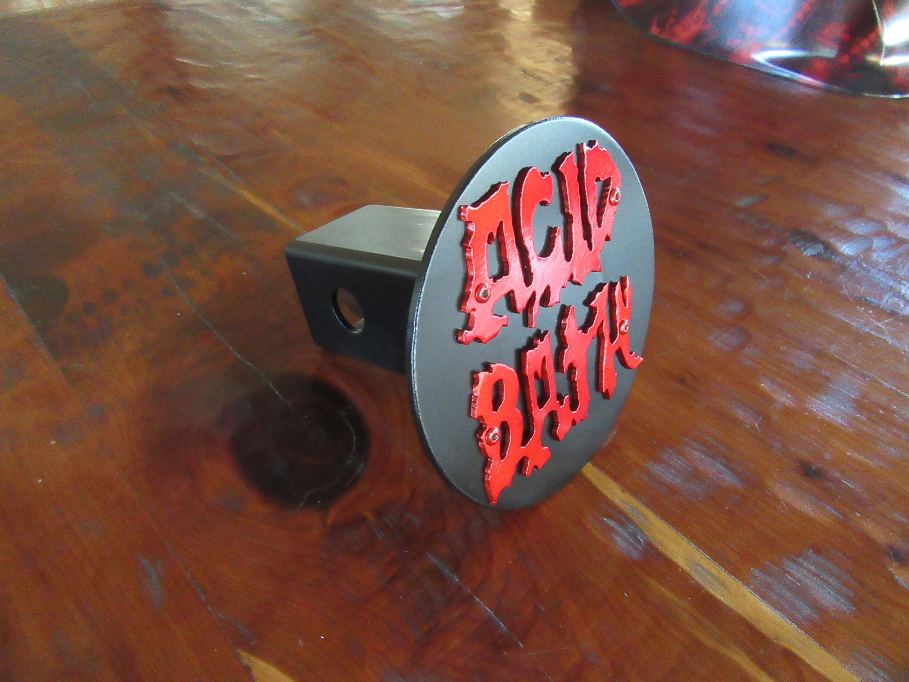 Heavy Metal Hitch Coverswelded Arttrailer Hitch Covers Etsy