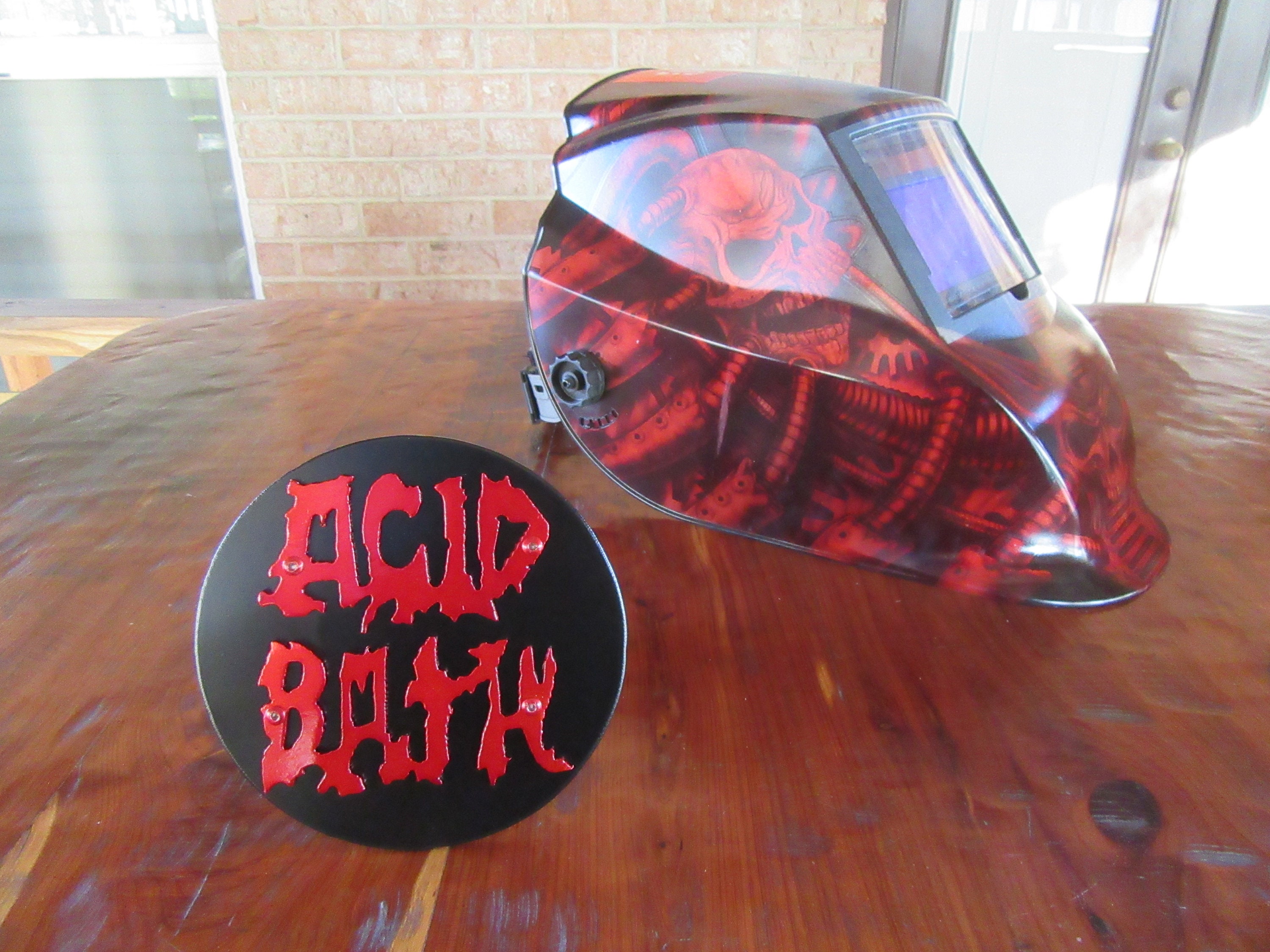 Heavy Metal Hitch Coverswelded Arttrailer Hitch Covers Etsy