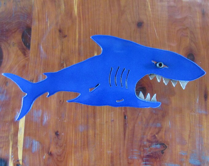 Shark Hitch Coverscrap Artfish Hitch Covermetal Etsy
