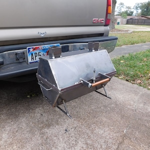 Hitch Grill Tailgate Barbeque Pit-Tabletop Grill