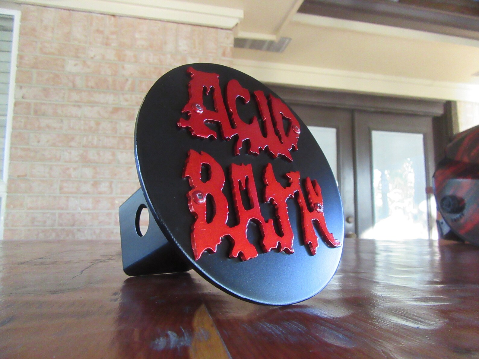 Heavy Metal Hitch Coverswelded Arttrailer Hitch Covers Etsy