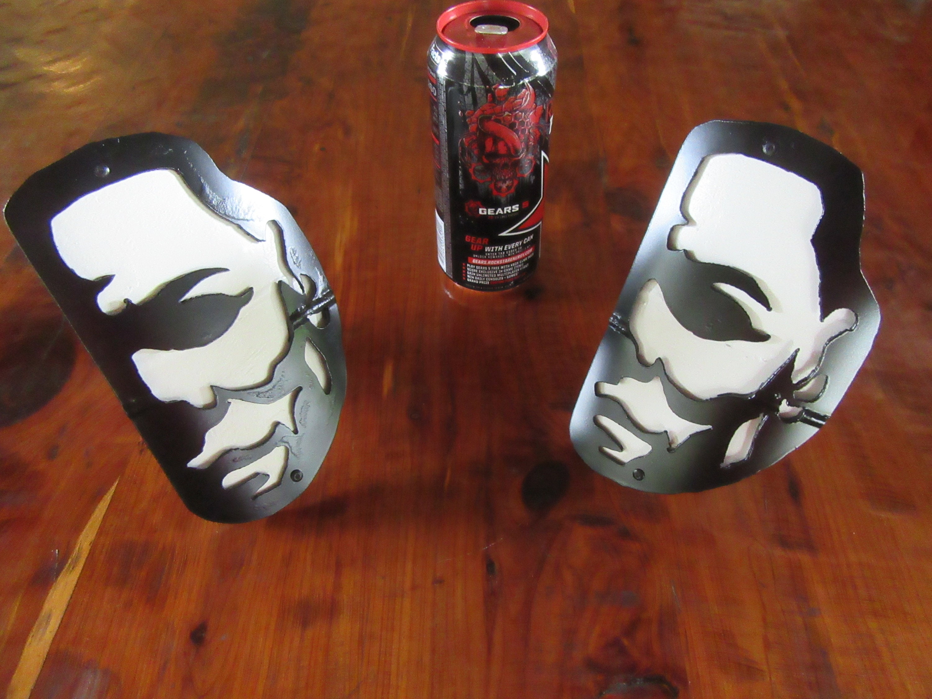 Slasher Horror Hitch Coverwelded Hitches Metal Art Etsy