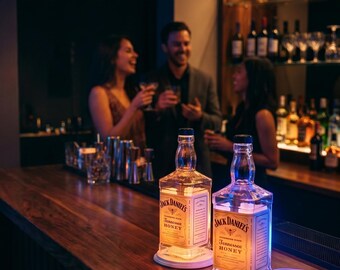 Jim Beam Lights-LED RGB Whiskey Bottle Light