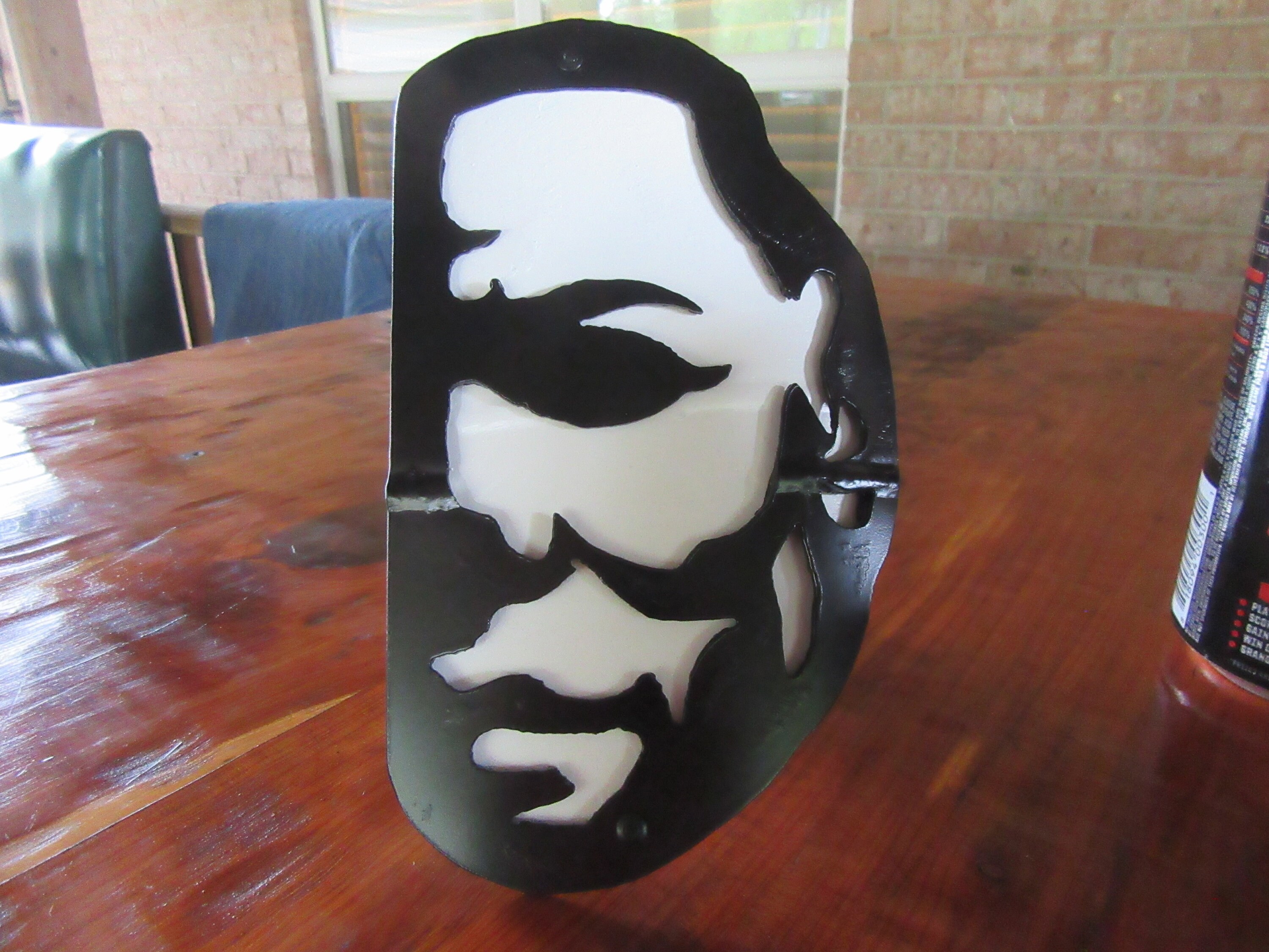 Slasher Horror Hitch Coverwelded Hitches Metal Art Etsy