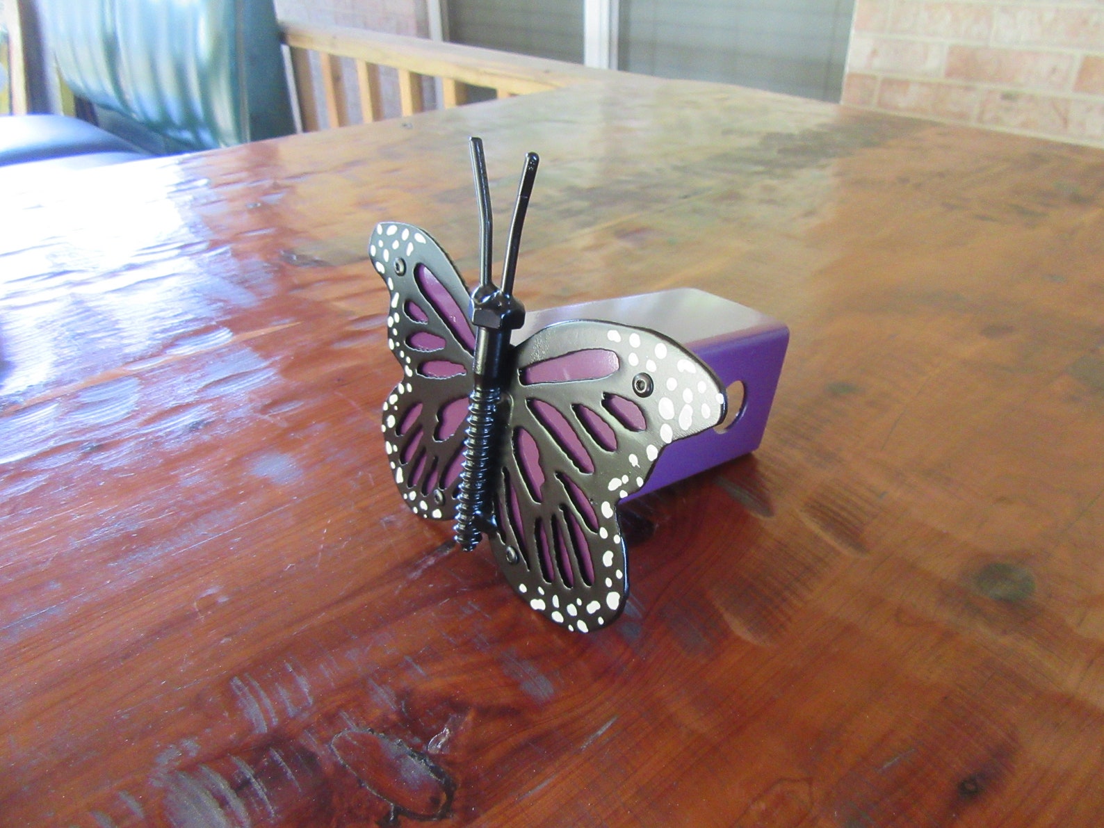 Butterfly Hitch CoverWelded ArtTrailer Hitch Covers Etsy