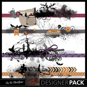kit digital scrapbooking Halloween Big Boo Add-On