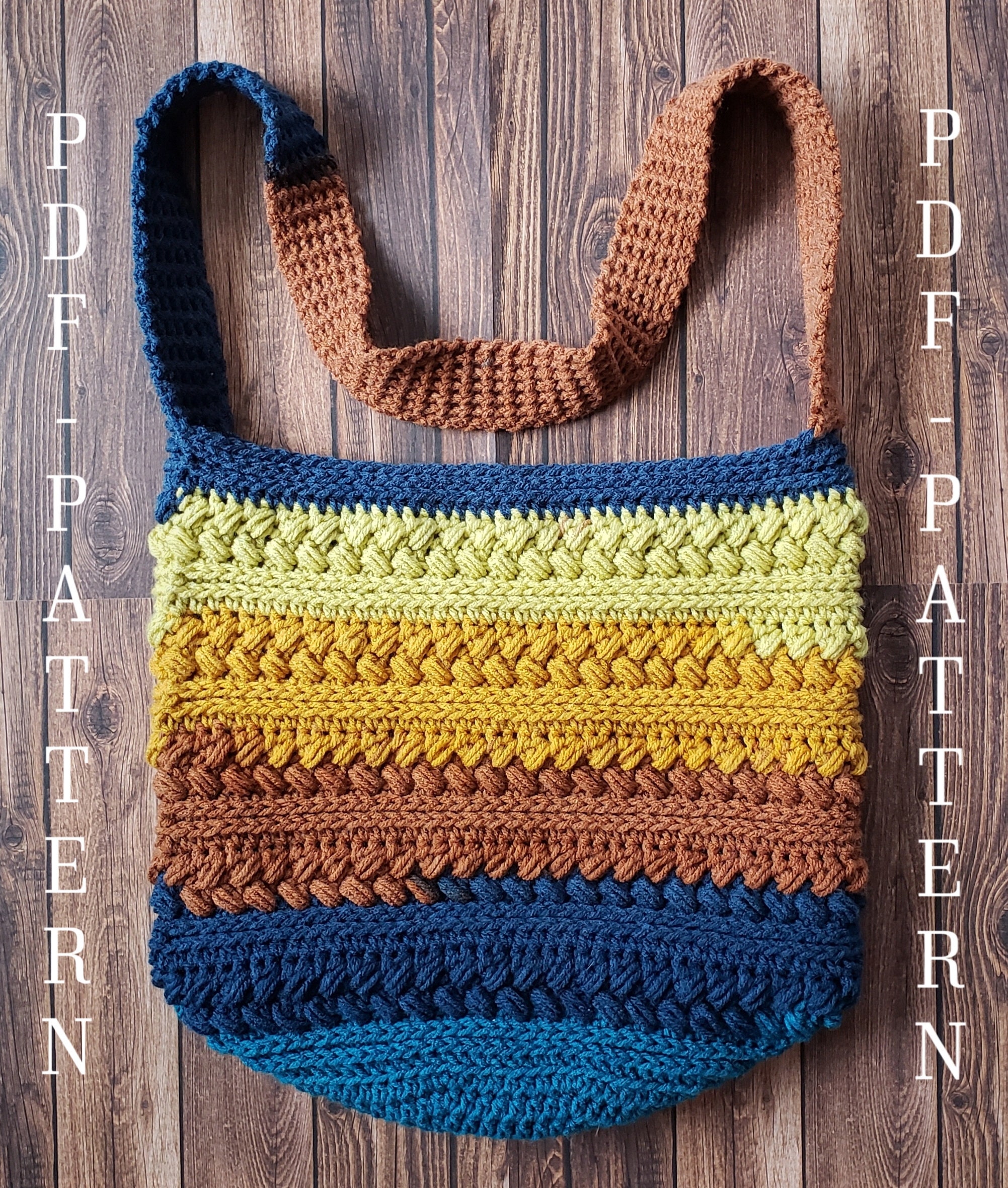 Braid Bag Pattern PATTERN - Crochet Stacking Braids Bag - Etsy
