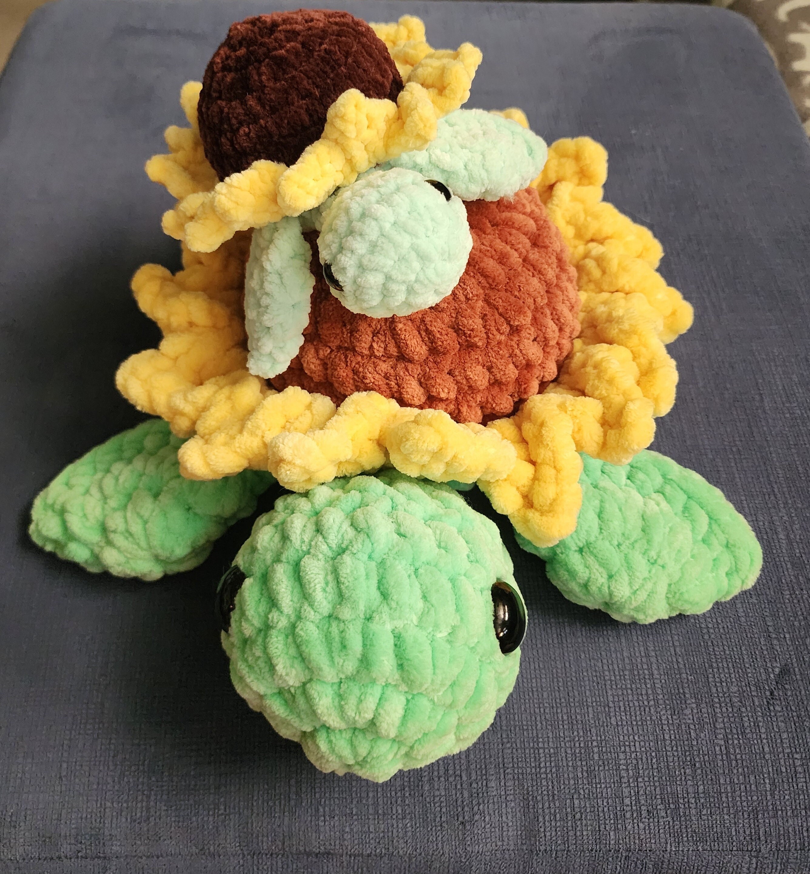 Plush Green Turtle 