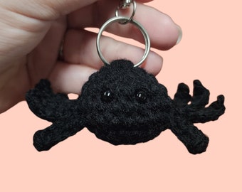 Spider Keychain, Crochet Spider Keychain, Crochet Keychain, Keychain, Spider, Spooky Season