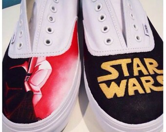 Darth Vader Themed  Custom Shoes