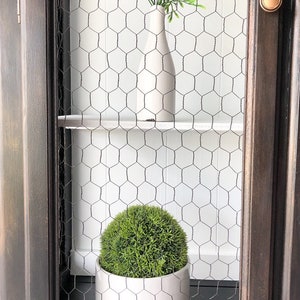 Negro moderno rústico casa de campo estilo hutch porcelana | Etsy