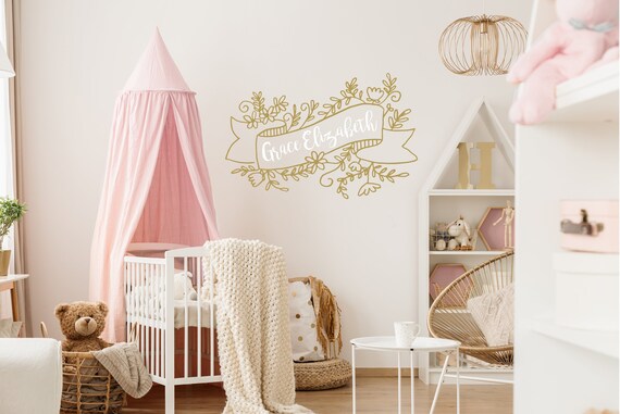 Vinyl Wall Decal Girls Name Letters Nursery - Vinyl Wall Letters Nursery Vinyl Wall Decal Girls Name Letters Nursery - Vinyl Wall Letters Nursery