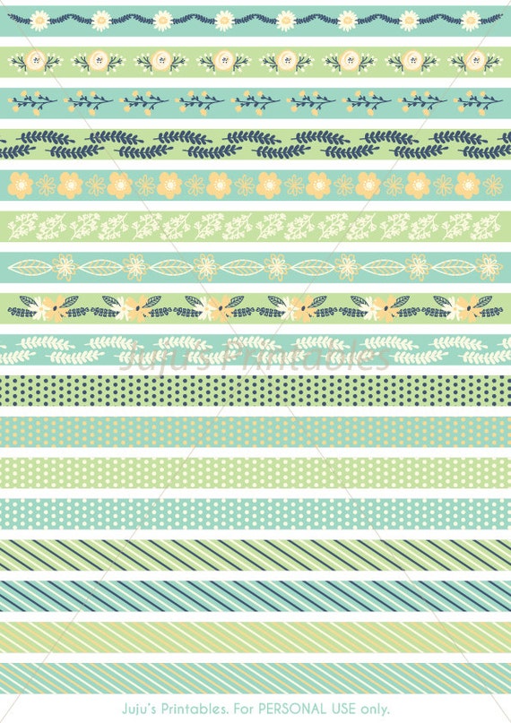 printable washi tape paper
