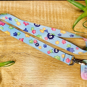 Colorful Konpeitō Lanyard / kawaii anime lanyard 2cm
