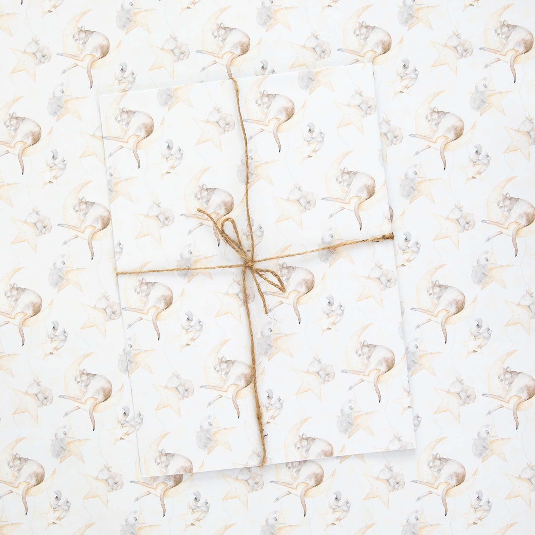 Australian Christmas Wrapping Paper Gift Wrapping Paper Etsy