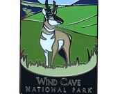 Wind Cave National Park Pin - South Dakota Souvenir, Official