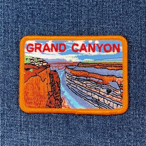 Grand Canyon Patch - Gesticktes Arizona Badge 9,5 cm (Bügelbild)
