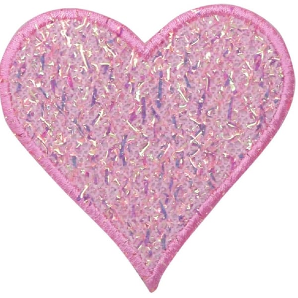 Pink Heart Patches Etsy