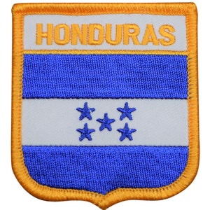Honduras Patch - Central America, Caribbean, Tegucigalpa 2.75&quot; (Iron on)
