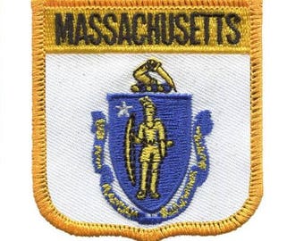 Boston Massachusetts Souvenir Skyline Patch