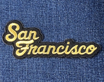 サンフランシスコ パッチ - 刺繍入りベイエリア カリフォルニア バッジ
