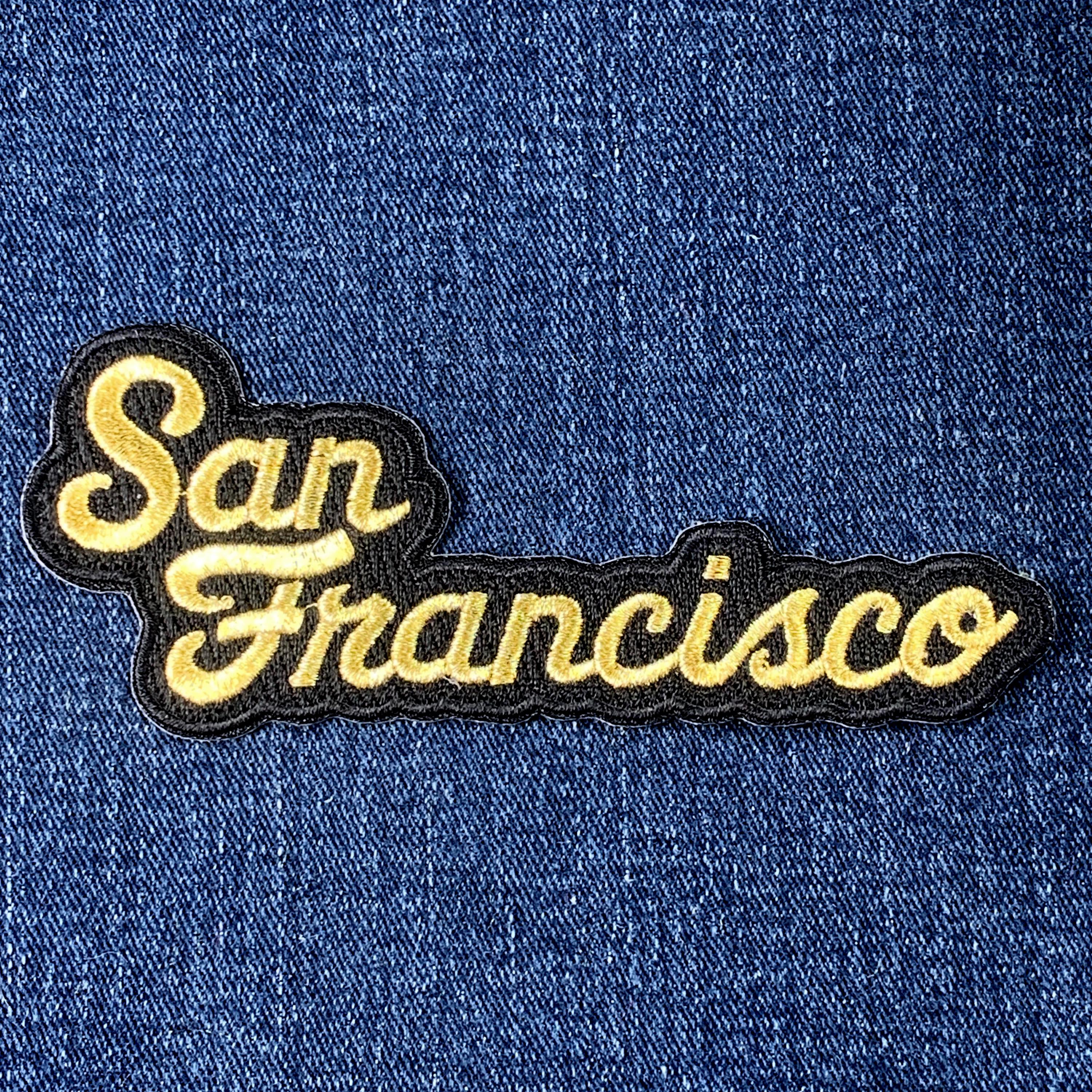 サンフランシスコ警察 ショルダー刺繍パッチセット（純正正規品） サンフランシスコ パッチ - 刺繍入りベイエリア カリフォルニア バッジ
