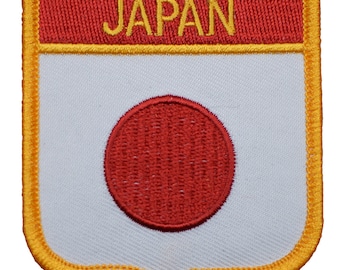 Japan Patch - Ring of Fire, Tokyo, Honshū, Hokkaido 2.75" (Iron on)