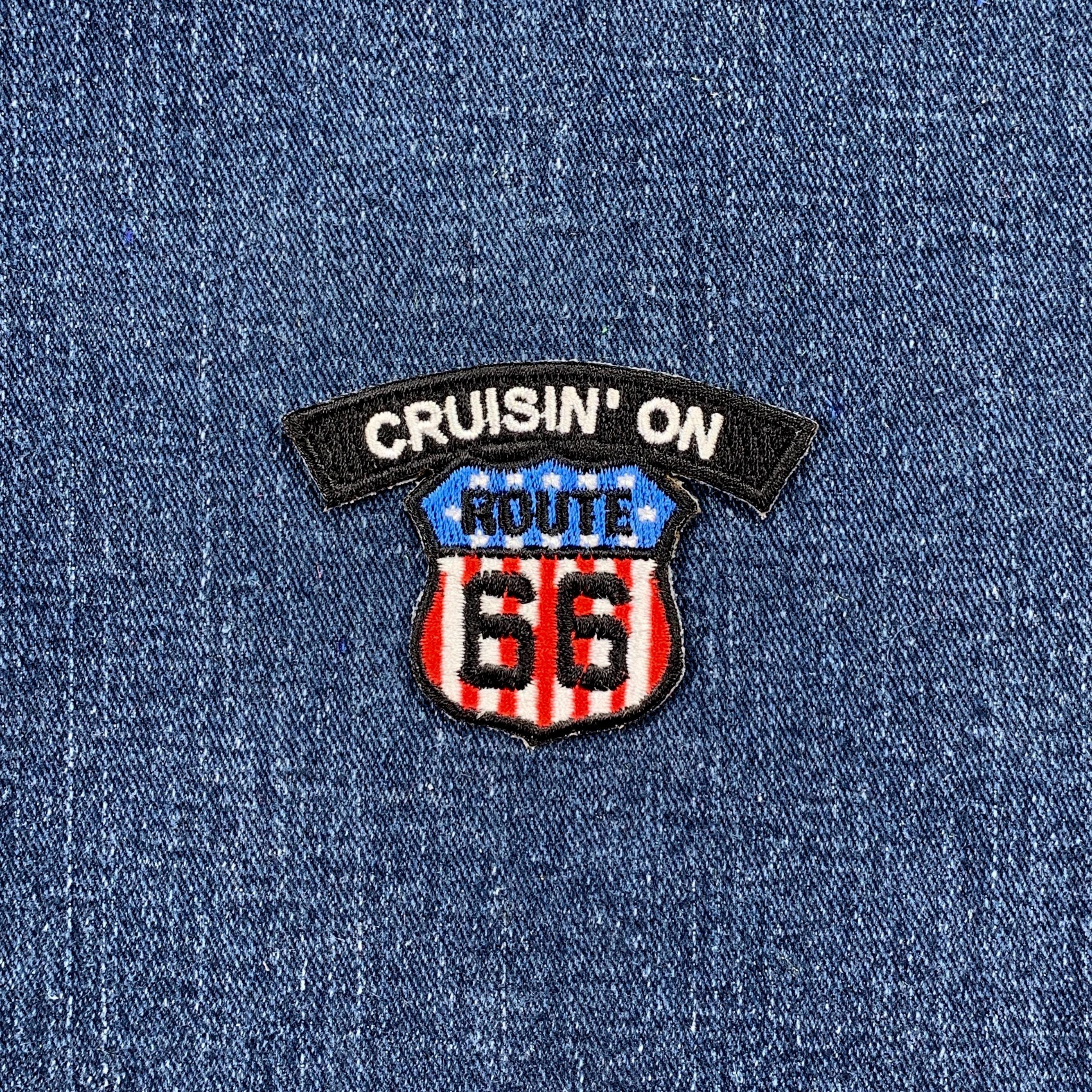 B2SEE Toppa Route 66 Toppa Toppa Patch Toppa Termoadesiva Route 66 Un