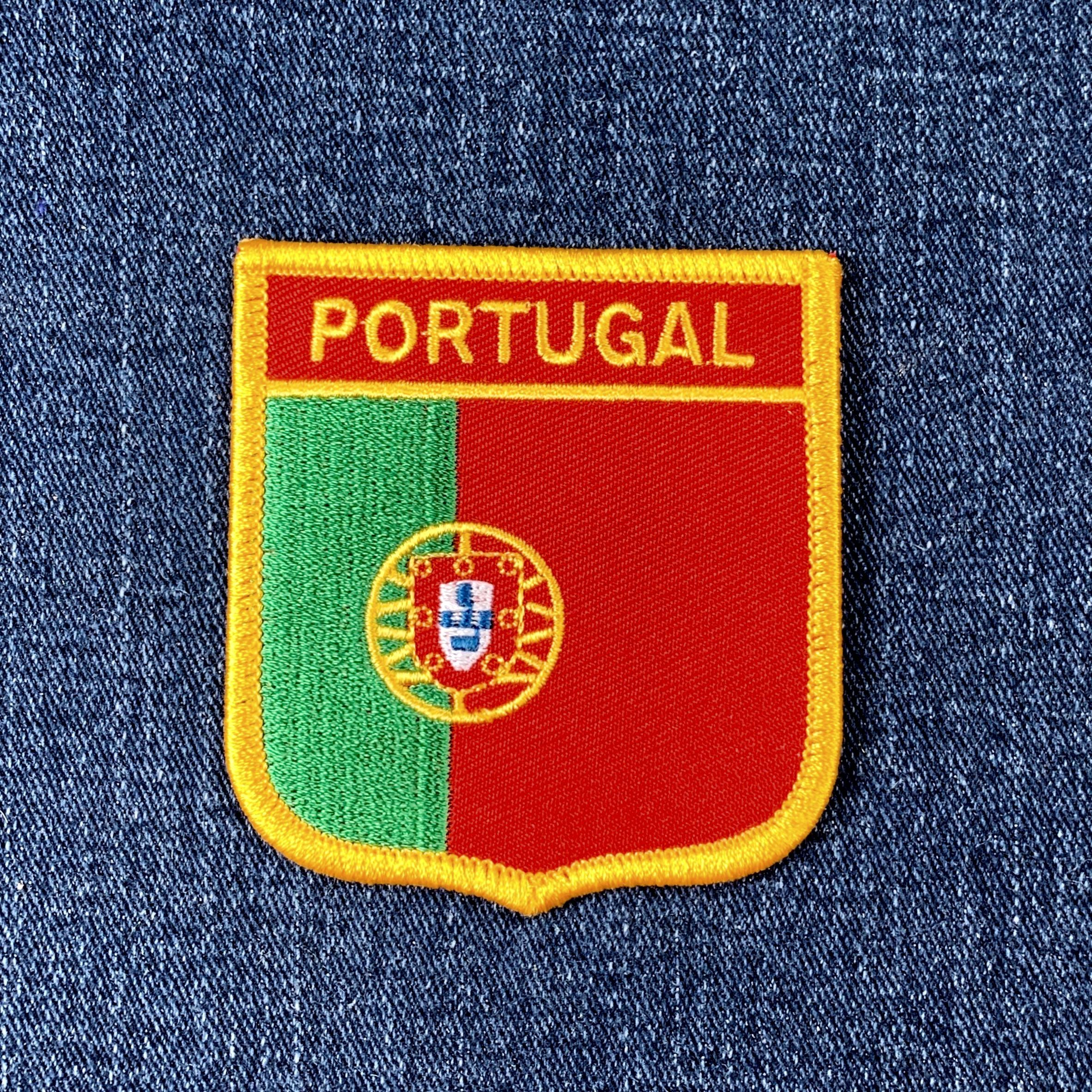 Portugal Lisbon Embroidered Souvenir Patch – Iron-On, 2.75 Inches, Patch Parlor