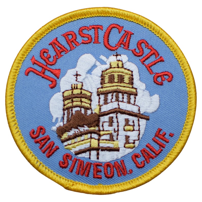 Hearst Castle Patch - San Simeon, San Luis Obispo, Central Coast Hearst Castle Patch - San Simeon, San Luis Obispo, Central Coast