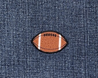 Football Applique Patch - Embroidered Sports Ball Badge 1-5/8" (Iron On)