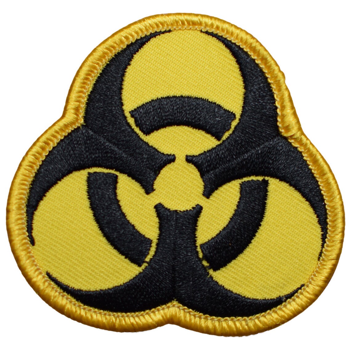 Biohazard Patch - Embroidered Warning Biological Hazard Virus Bacteria ...