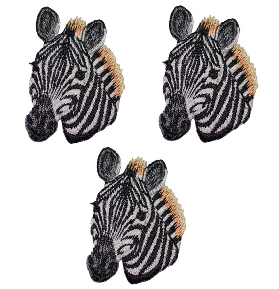 Zebra Applique Patch Iron on