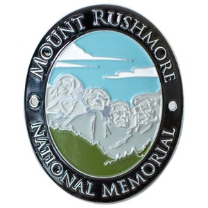 Mount Rushmore Walking Stick Medallion - South Dakota National Memorial Hiking Collectors Badge