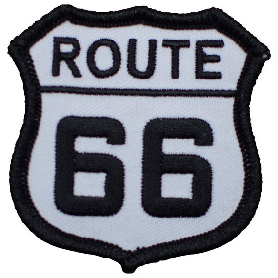 Route 66 Patch Rt. 66 Biker Motorcycle Jacket Badge | Etsy