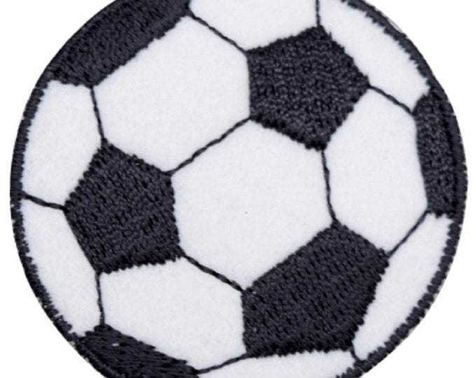 Soccer Ball Applique Patch Futbol Sports Badge 2 Etsy