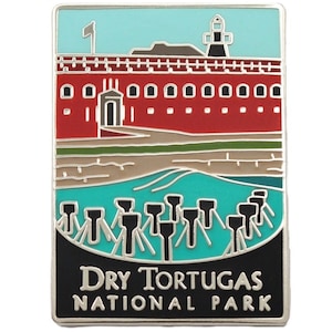 Dry Tortugas National Park Pin - Fort Jerseyerson Florida offizielle Traveller-Serie