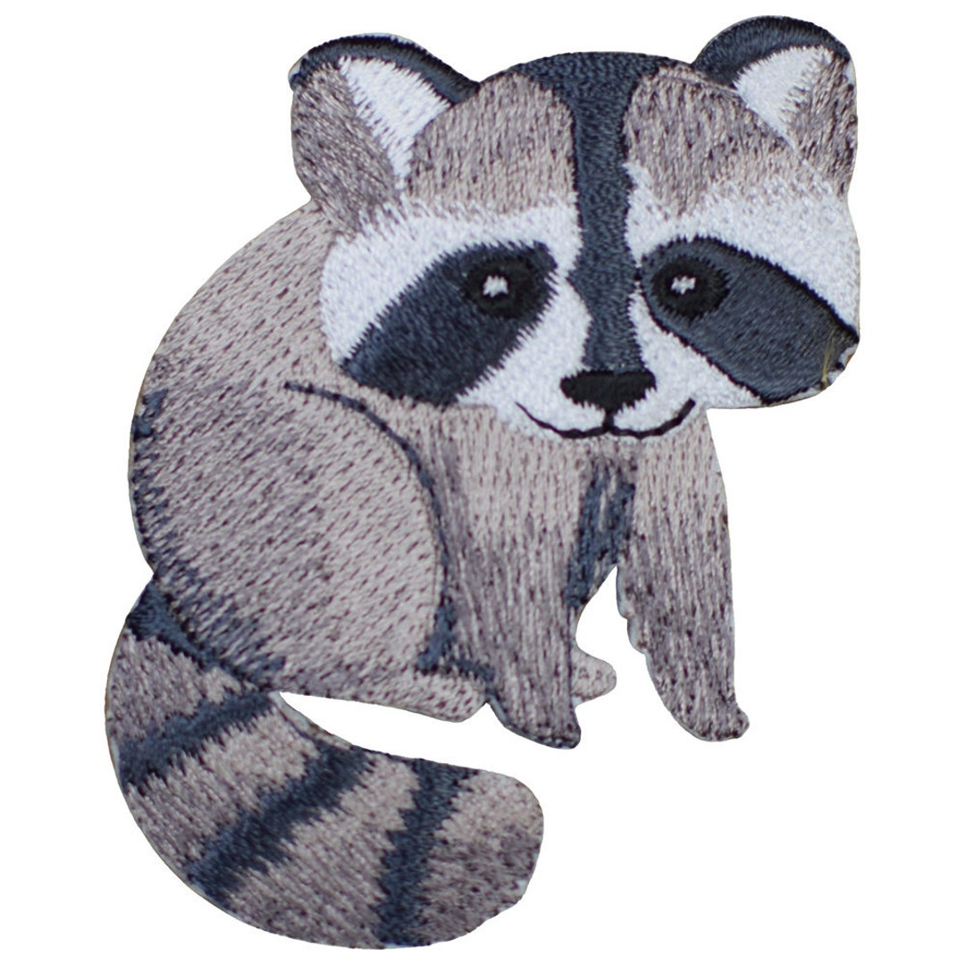 Lindo Mapache. Mapache Norteamericano, Mamífero Nativo. Diseño De