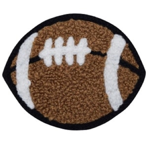 Football Iron-On Vintage Patch Fun Craft Applique Children Gift for Kids  Clothing Patch Jacket Patch Hat Patch Shirt Patch Fan Insignia e15J